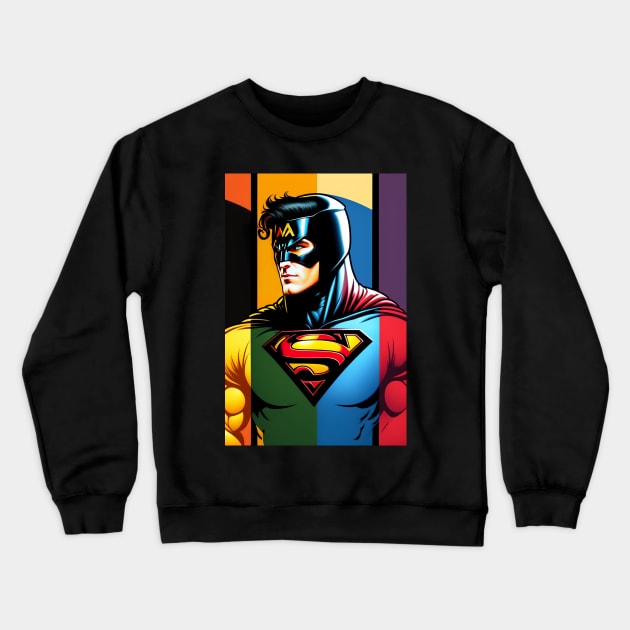 Superhero Fusion Crewneck Sweatshirt by Amadeuz